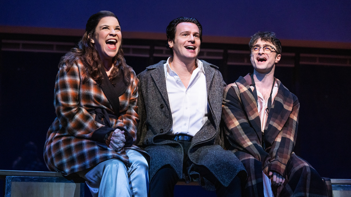 Show Photos - Merrily We Roll Along - 10/23 - Lindsay Mendez - Jonathan Groff - Daniel Radcliffe -  Photo: Matthew Murphy